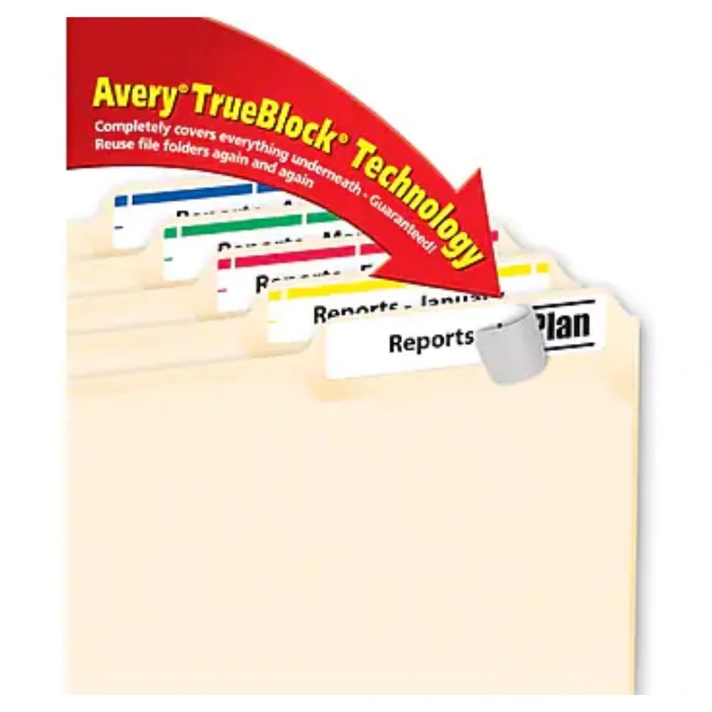 Avery identify folder